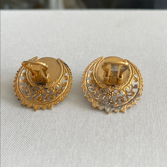 Vintage earrings signed - Picture 7 of 8